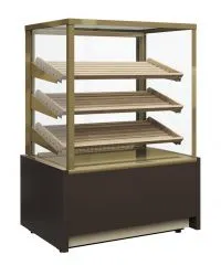 Купить витрина нейтральная полюс 0,9 carboma cube 0102-0109 (kc70 n 0,9-1) корич.-золотой 1802331p – цена от завода, доставка до двери | RuOborudovanie.ru