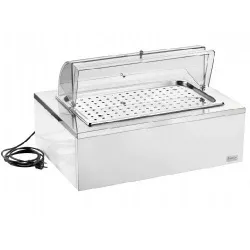Мармит Pintinox 511B0930 белый настол. 1*Gn1/1 для выпечки с крыш.Roll-Top (чафиндиш) электр, на дер.под – купить в RuOborudovanie.ru с доставкой до двери Купить мармит pintinox 511b0930 белый настол. 1*gn1/1 для выпечки с крыш.roll-top (чафиндиш) электр, на дер.под – цена от завода, доставка до двери | RuOborudovanie.ru