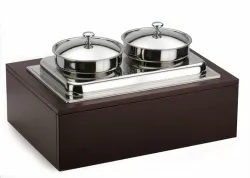 Мармит Pintinox 51135556 венге настол. (чафиндиш) для 1-х блюд (2 кастрюли по 5л с крыш) дерев.подст. – купить в RuOborudovanie.ru с доставкой до двери Купить мармит pintinox 51135556 венге настол. (чафиндиш) для 1-х блюд (2 кастрюли по 5л с крыш) дерев.подст. – цена от завода, доставка до двери | RuOborudovanie.ru