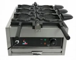 Вафельница Airhot WBF-3 рыбки 336х182мм чугун, электр.настольн. – купить в RuOborudovanie.ru с доставкой до двери Купить вафельница airhot wbf-3 рыбки 336х182мм чугун, электр.настольн. – цена от завода, доставка до двери | RuOborudovanie.ru