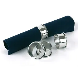 Купить кольцо для салфеток (4шт.) d4,7см h2,5см, s/s 04446aps – цена от завода, доставка до двери | RuOborudovanie.ru