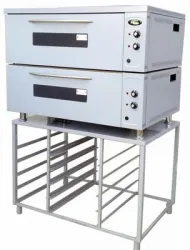Печь хлебопекарная Grill Master ШЖЭ/2 секционный, кр. металл+н/сталь – купить в RuOborudovanie.ru с доставкой до двери Купить печь хлебопекарная grill master шжэ/2 секционный, кр. металл+н/сталь – цена от завода, доставка до двери | RuOborudovanie.ru
