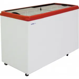 Ларь морозильный Cryspi (ITALFROST) CF500F ЛВН-500П красный (6 корзин) – купить по цене завода