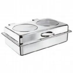 Чафинг-диш Paderno 58172-54 с крышкой 10л, 57Х47Х18см, сталь – купить в RuOborudovanie.ru с доставкой до двери Купить чафинг-диш paderno 58172-54 с крышкой 10л, 57х47х18см, сталь – цена от завода, доставка до двери | RuOborudovanie.ru
