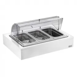 Мармит Pintinox 511B2840 белый настол. 3*Gn1/1 с крыш.Roll Top (чафиндиш) п/к на дер.подст.бел. – купить в RuOborudovanie.ru с доставкой до двери Купить мармит pintinox 511b2840 белый настол. 3*gn1/1 с крыш.roll top (чафиндиш) п/к на дер.подст.бел. – цена от завода, доставка до двери | RuOborudovanie.ru