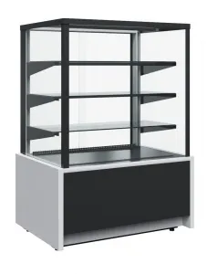 Витрина нейтральная Полюс 1,3 Carboma Cube техно 9006-9005 (Kc70 N 1,3-1) – купить по цене завода