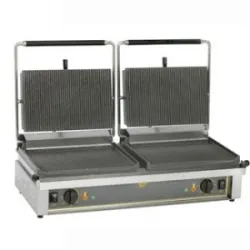 Гриль контактный Roller Grill Double Panini R – купить в RuOborudovanie.ru с доставкой до двери Купить гриль контактный roller grill double panini r – цена от завода, доставка до двери | RuOborudovanie.ru