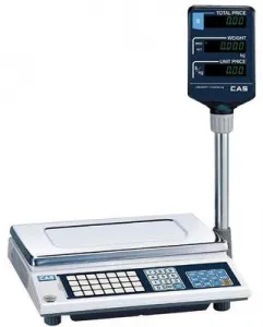 Весы торговые Cas AP-1 15M (15кг, 2/5г) память 7 цен, электронные настольные – купить по цене завода