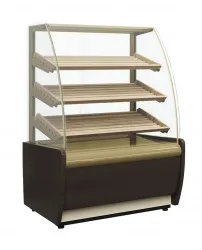 Купить витрина нейтральная полюс k70 n 1,3-1 0012-0109 1,3 carboma 1802371p корич.-золотой – цена от завода, доставка до двери | RuOborudovanie.ru