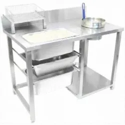 Стол для панировки Robolabs Sr-P1-120 – купить в RuOborudovanie.ru с доставкой до двери Купить стол для панировки robolabs sr-p1-120 – цена от завода, доставка до двери | RuOborudovanie.ru